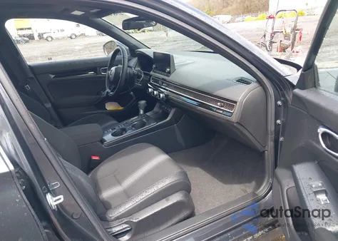 2025 Honda Civic Hybrid Sport/Sport Touring from USA, damaged, VIN 2HGFE4F84SH307655